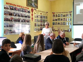 Встреча с ветеранами-комсомольцами Новокубанского района